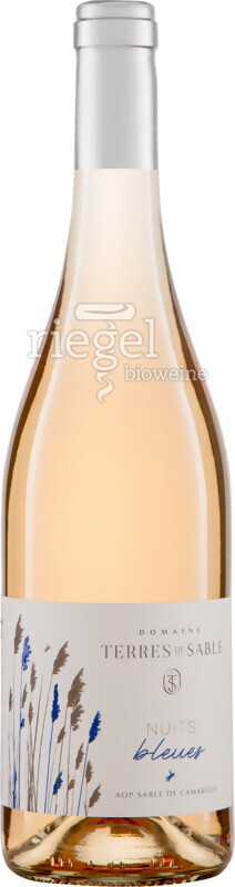 NUITS BLEUES Rosé Sable de de Riegel Weinimport Terres IGP 2022 | Camargue Domaine Sable